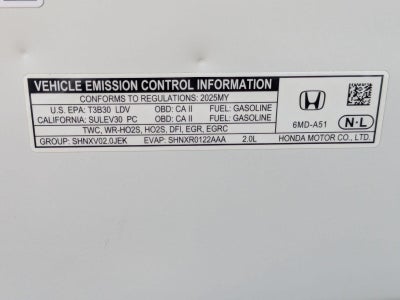2025 Honda Civic Sedan Sport CVT