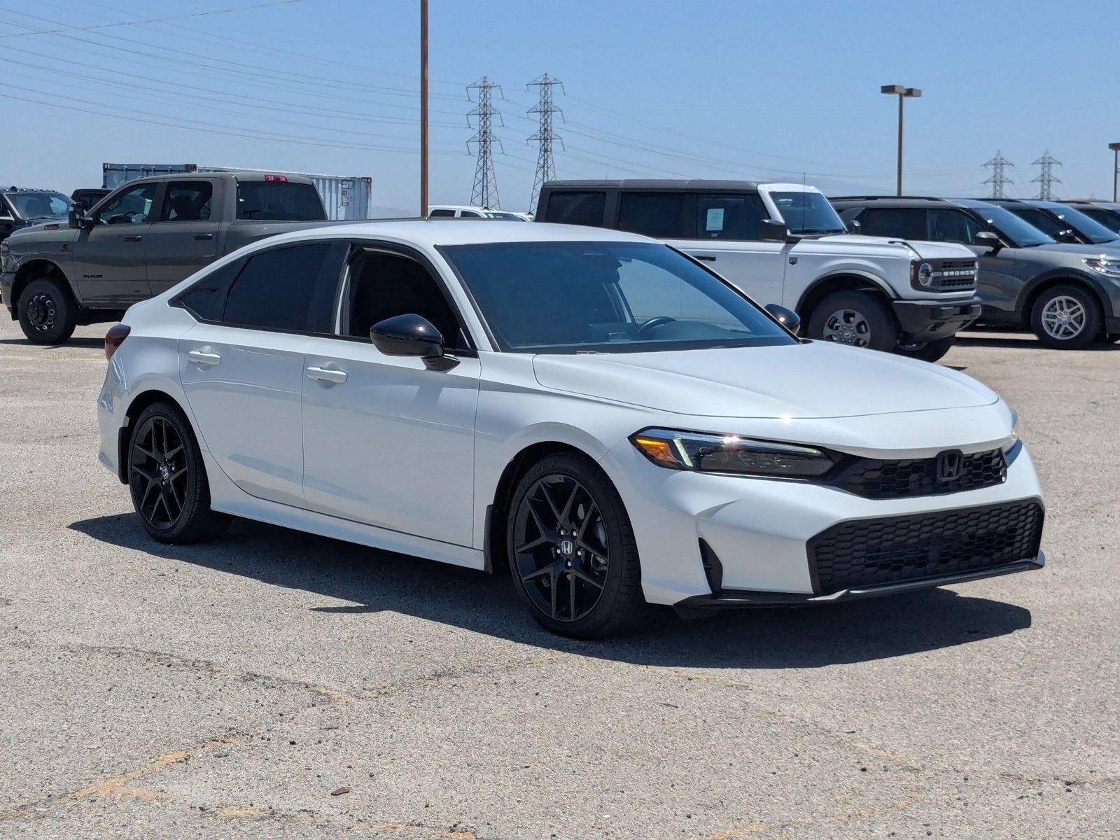 2025 Honda Civic Sedan Sport CVT