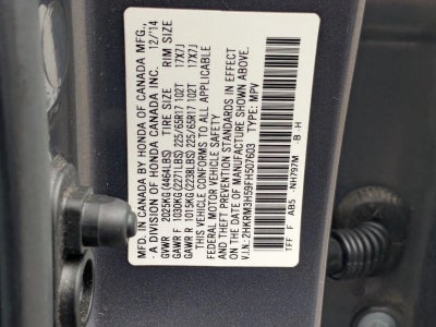 2015 Honda CR-V EX 2WD
