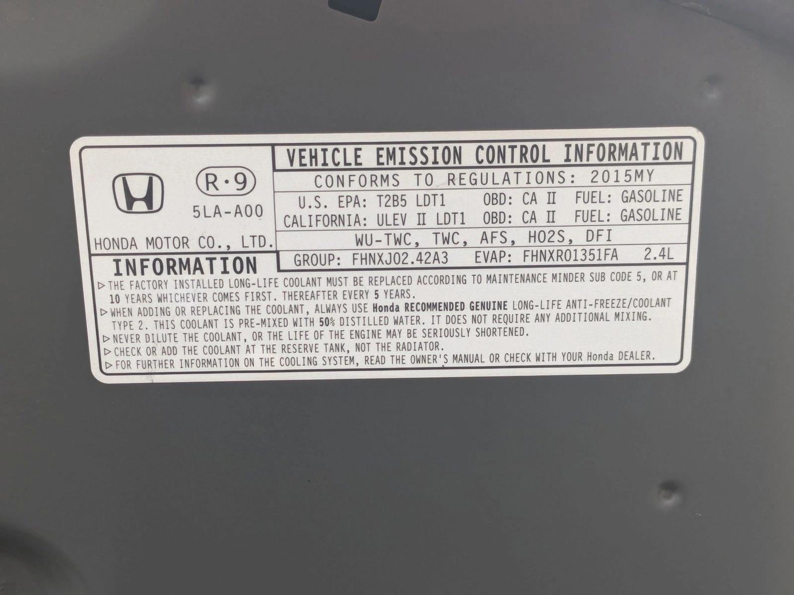 2015 Honda CR-V EX 2WD