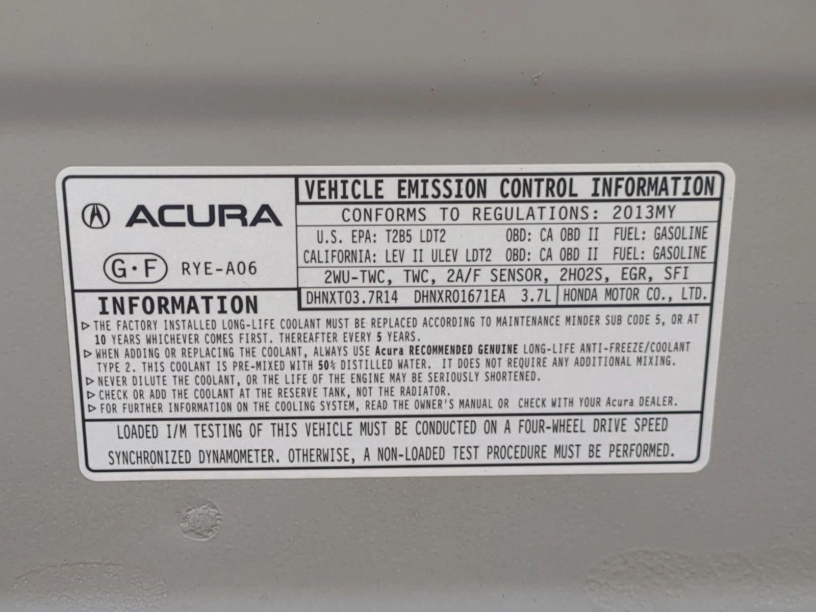 2013 Acura MDX AWD with Technology Package