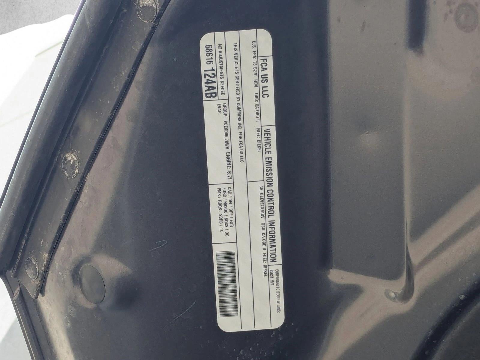 2023 RAM 3500 Laramie 4x4 Mega Cab 6'4" Box