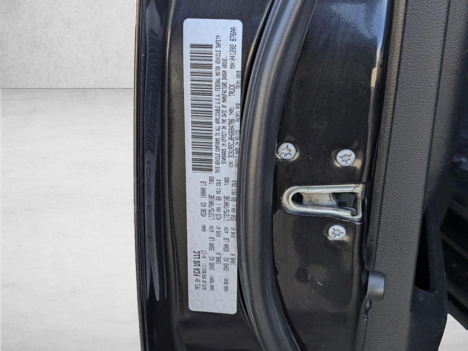 2017 RAM 2500 Tradesman 4x4 Crew Cab 6'4" Box