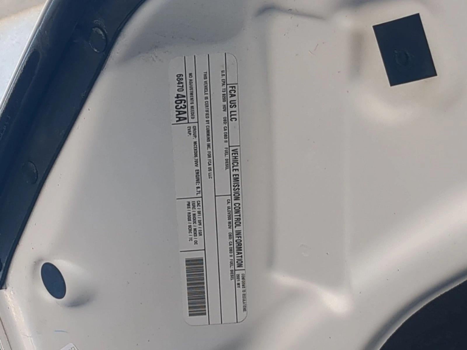 2021 RAM 2500 Big Horn 4x4 Crew Cab 8' Box