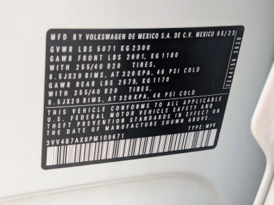 2023 Volkswagen Tiguan 2.0T SEL R-Line 4MOTION
