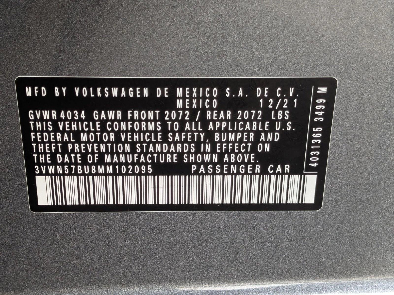 2021 Volkswagen Jetta R-Line Manual