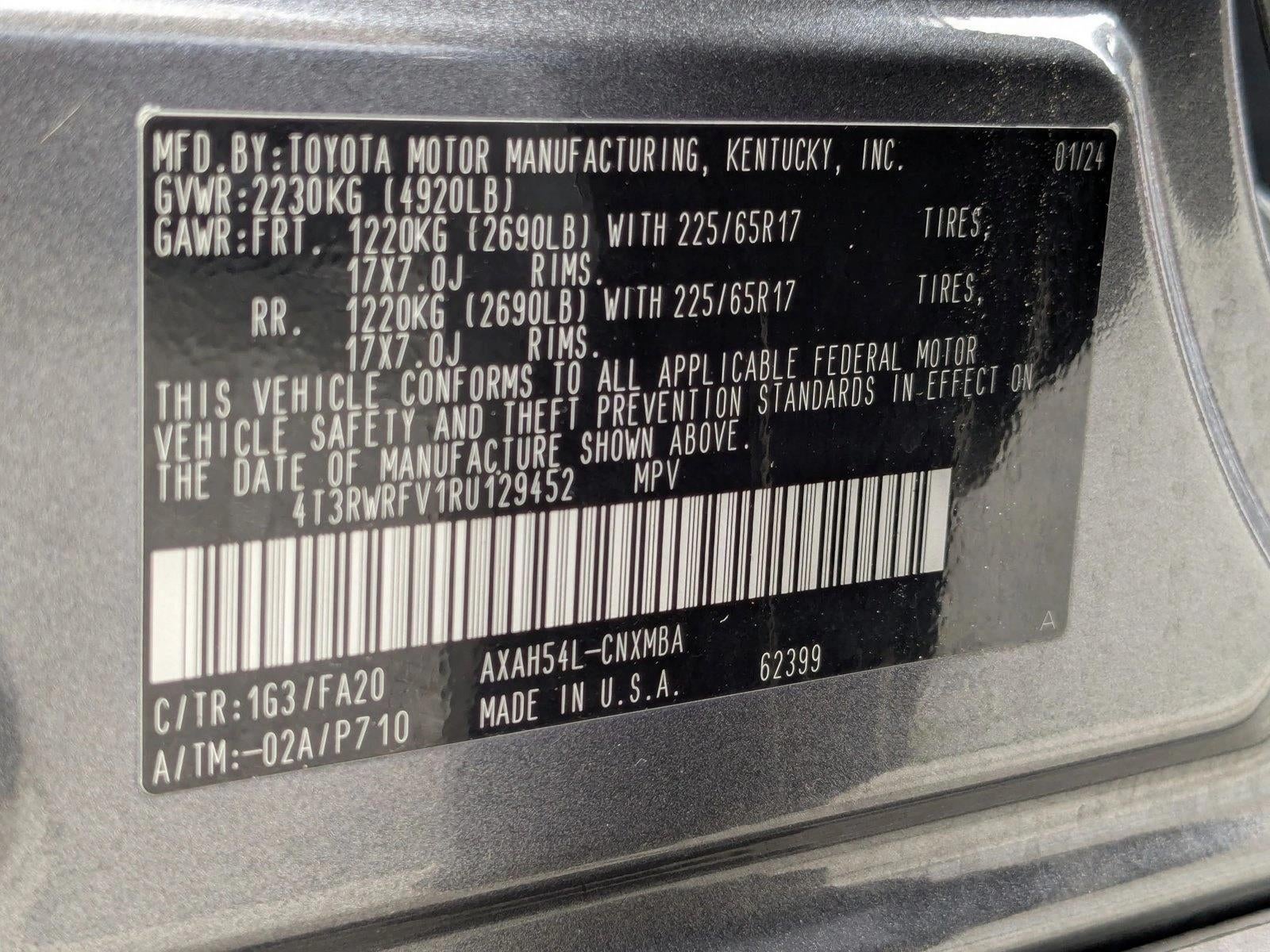 2024 Toyota RAV4 Hybrid XLE AWD (Natl)