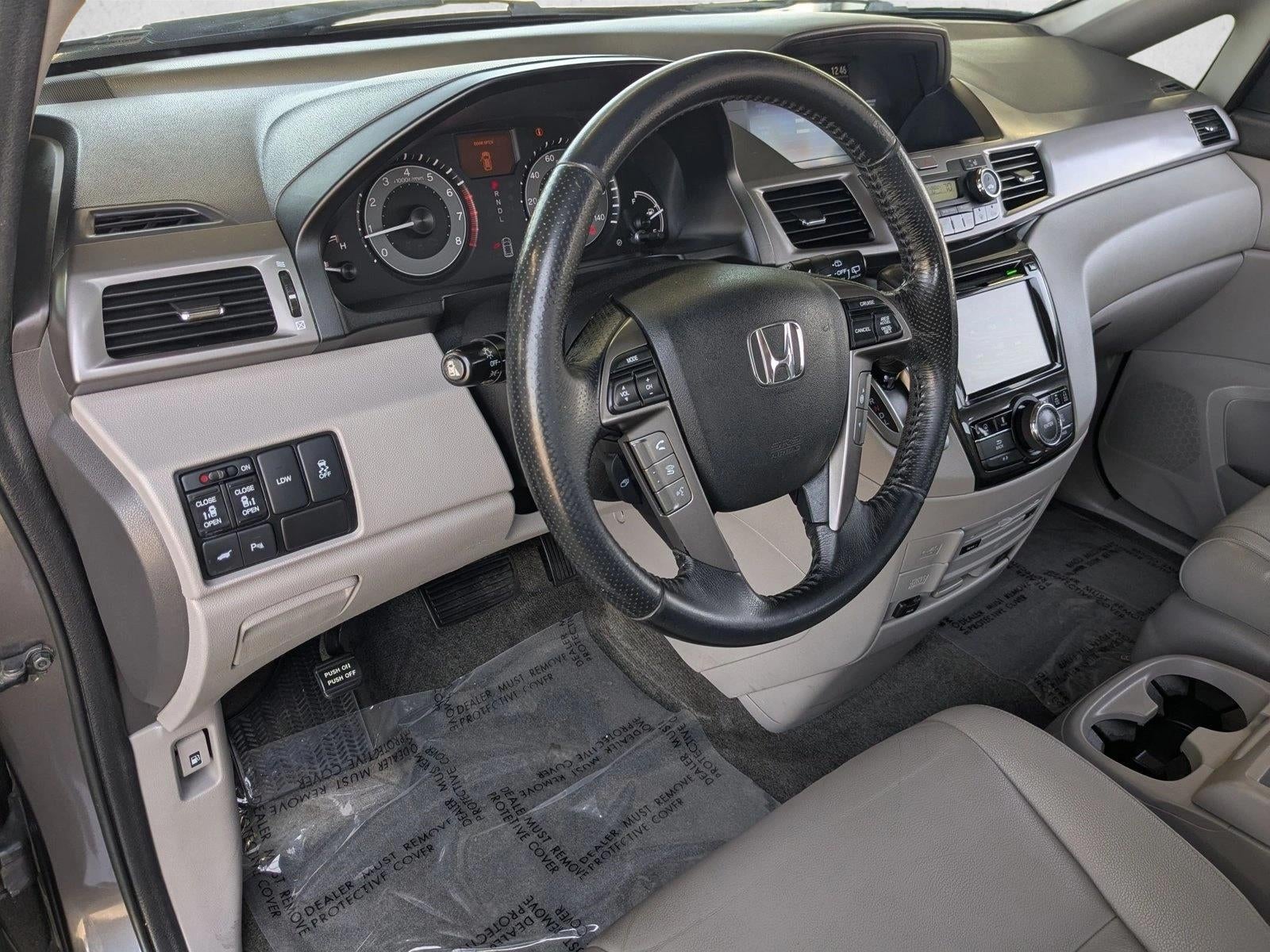 2016 Honda Odyssey Touring Elite with DVD Rear Entertainment System and Navigation