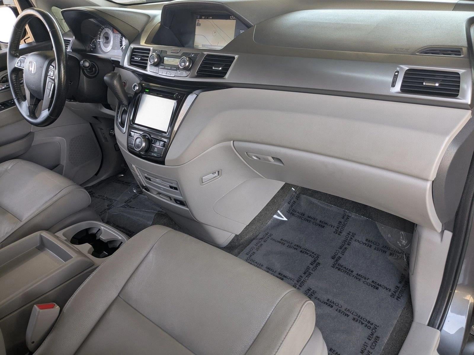 2016 Honda Odyssey Touring Elite with DVD Rear Entertainment System and Navigation
