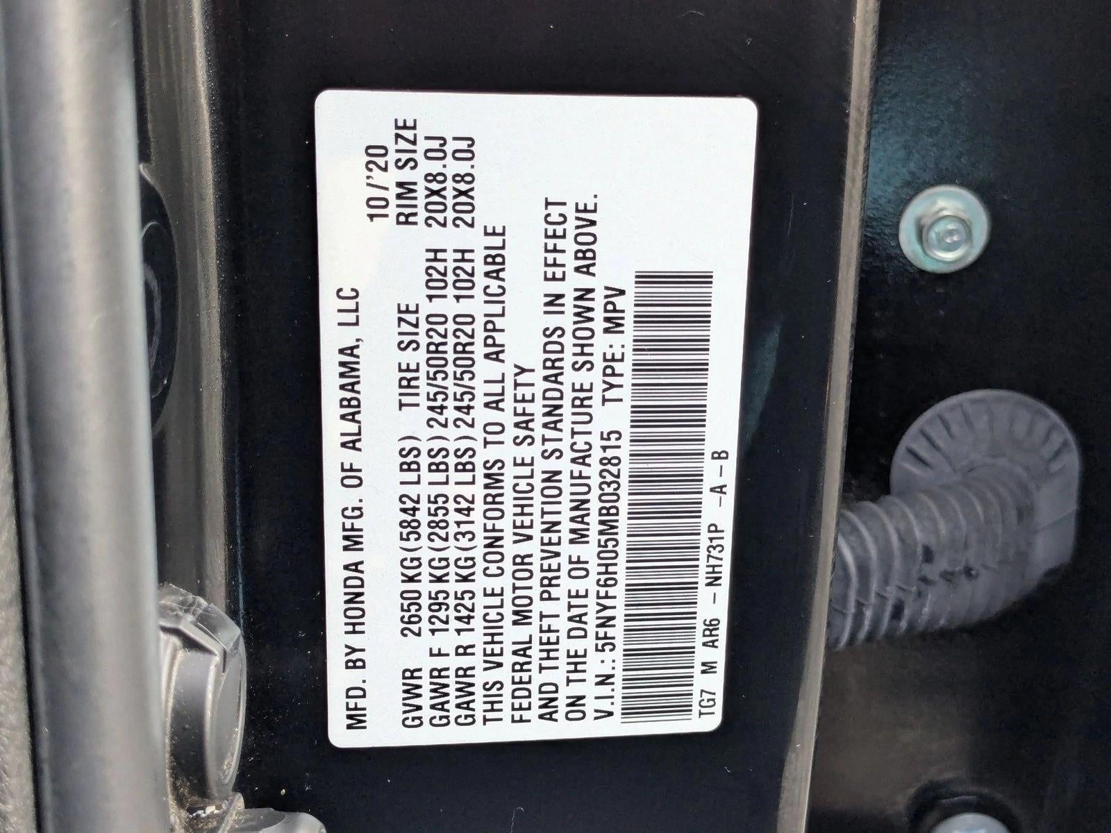 2021 Honda Pilot Elite AWD