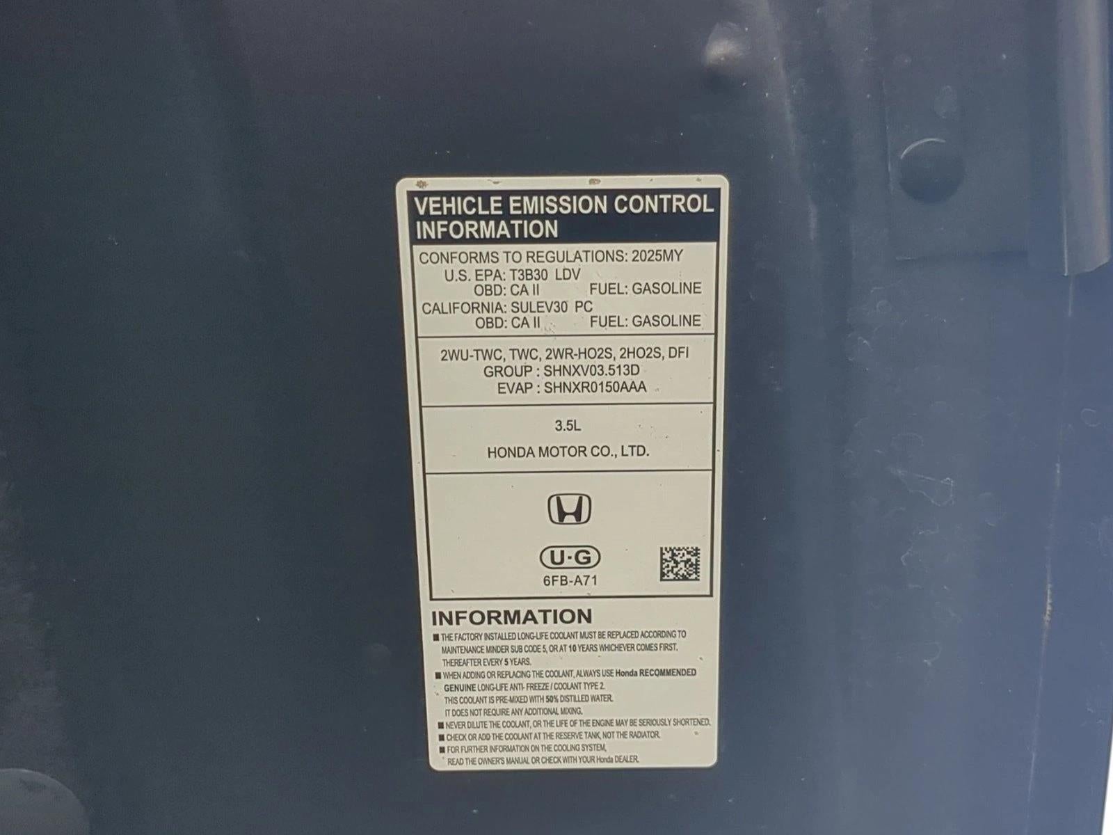 2025 Honda Pilot EX-L 2WD