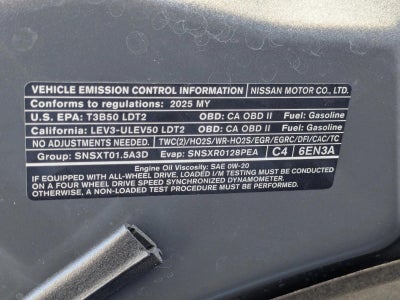 2025 Nissan Rogue FWD SV