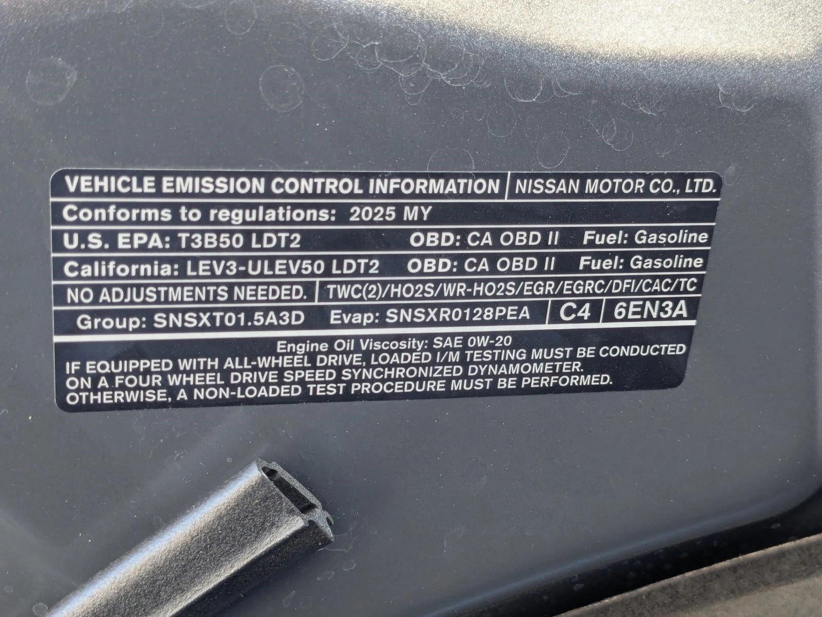 2025 Nissan Rogue FWD SV