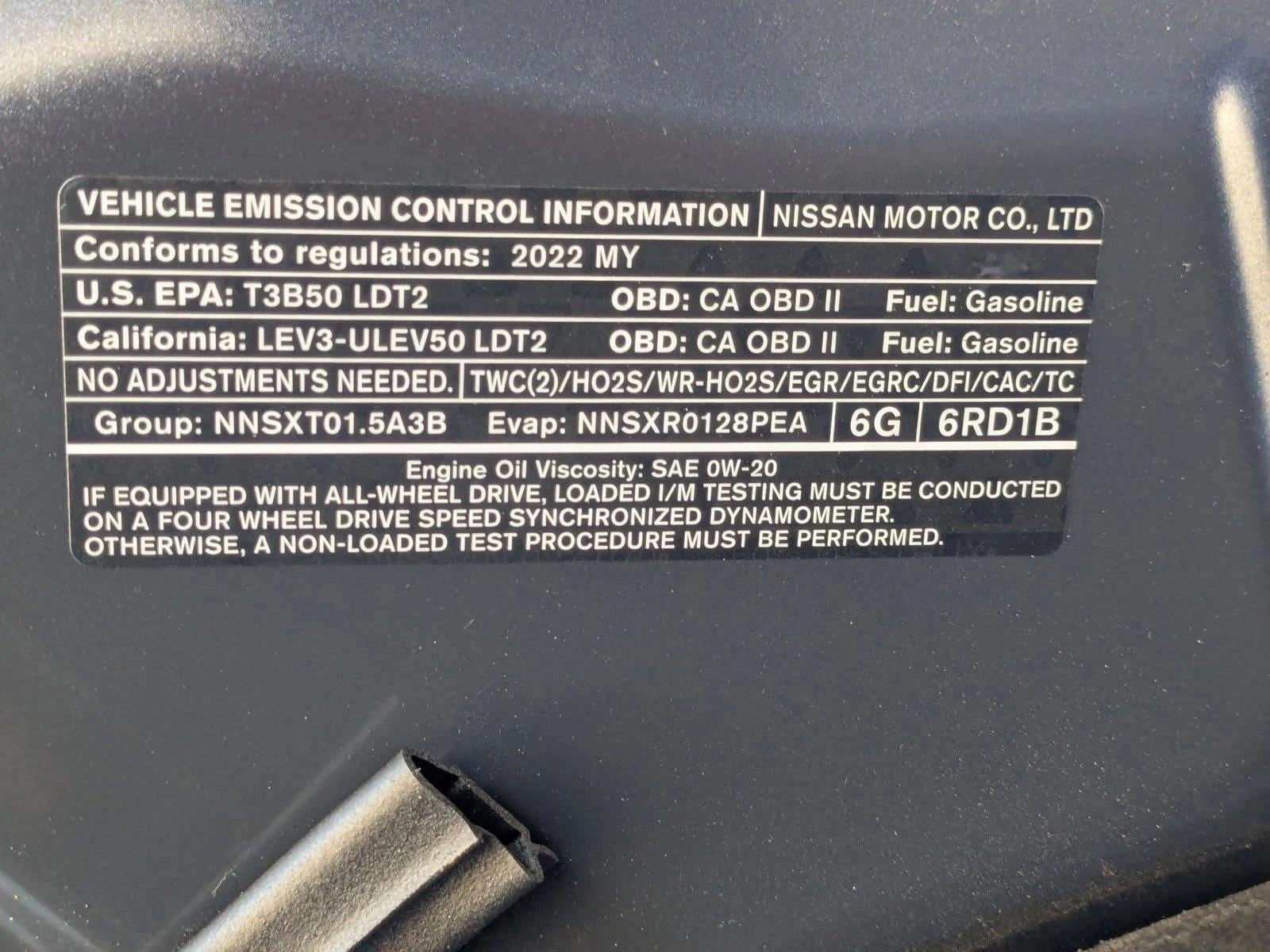 2022 Nissan Rogue FWD SL