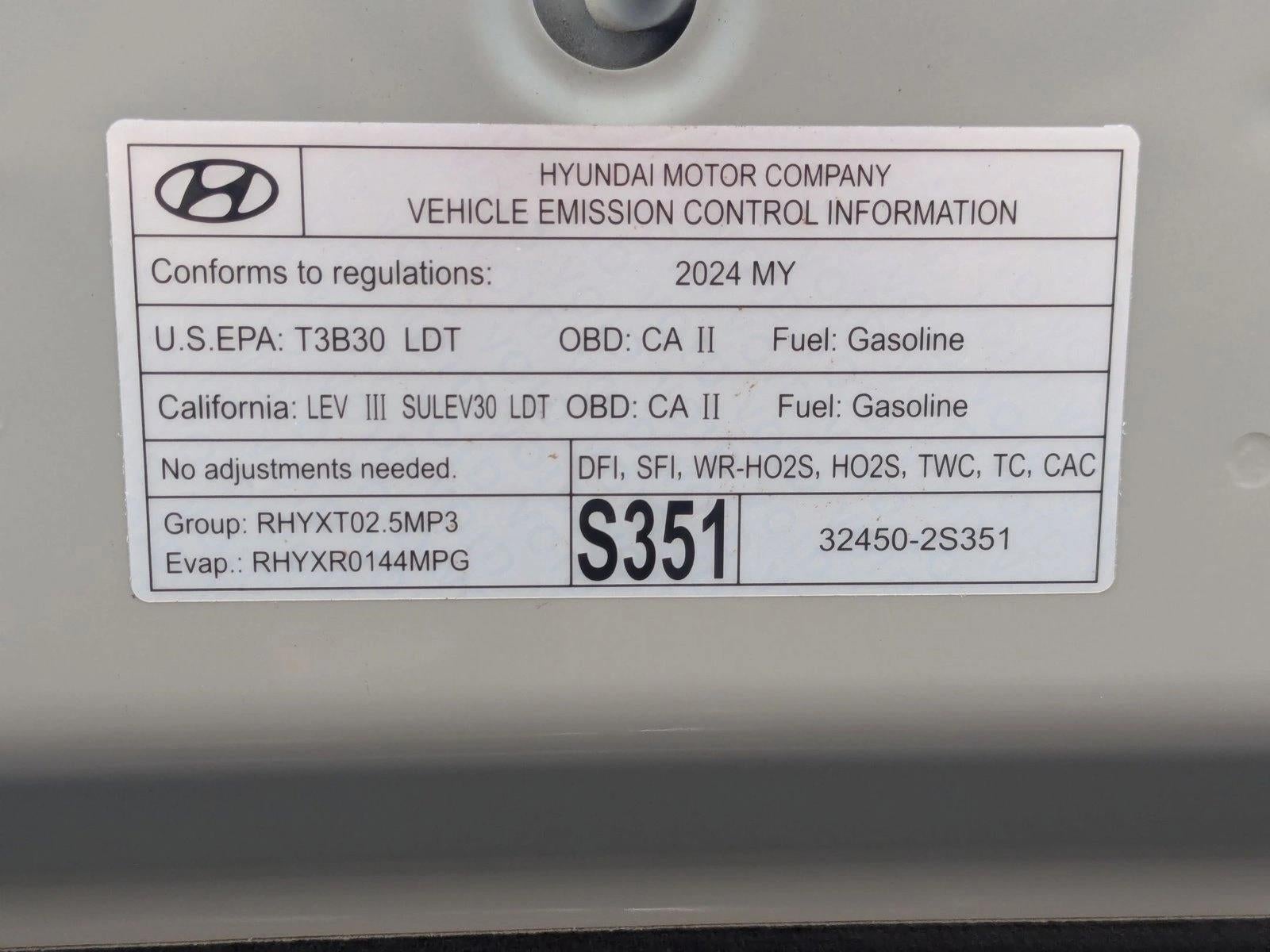 2024 Hyundai SANTA FE SEL AWD