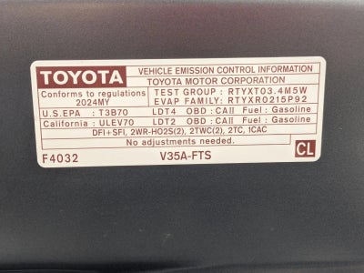 2024 Toyota Tundra 4WD 4WD Limited CrewMax 5.5' Bed (Natl)