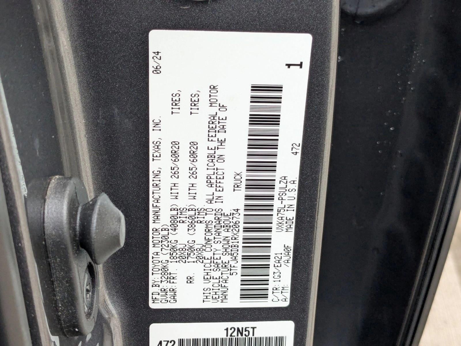 2024 Toyota Tundra 4WD 4WD Limited CrewMax 5.5' Bed (Natl)