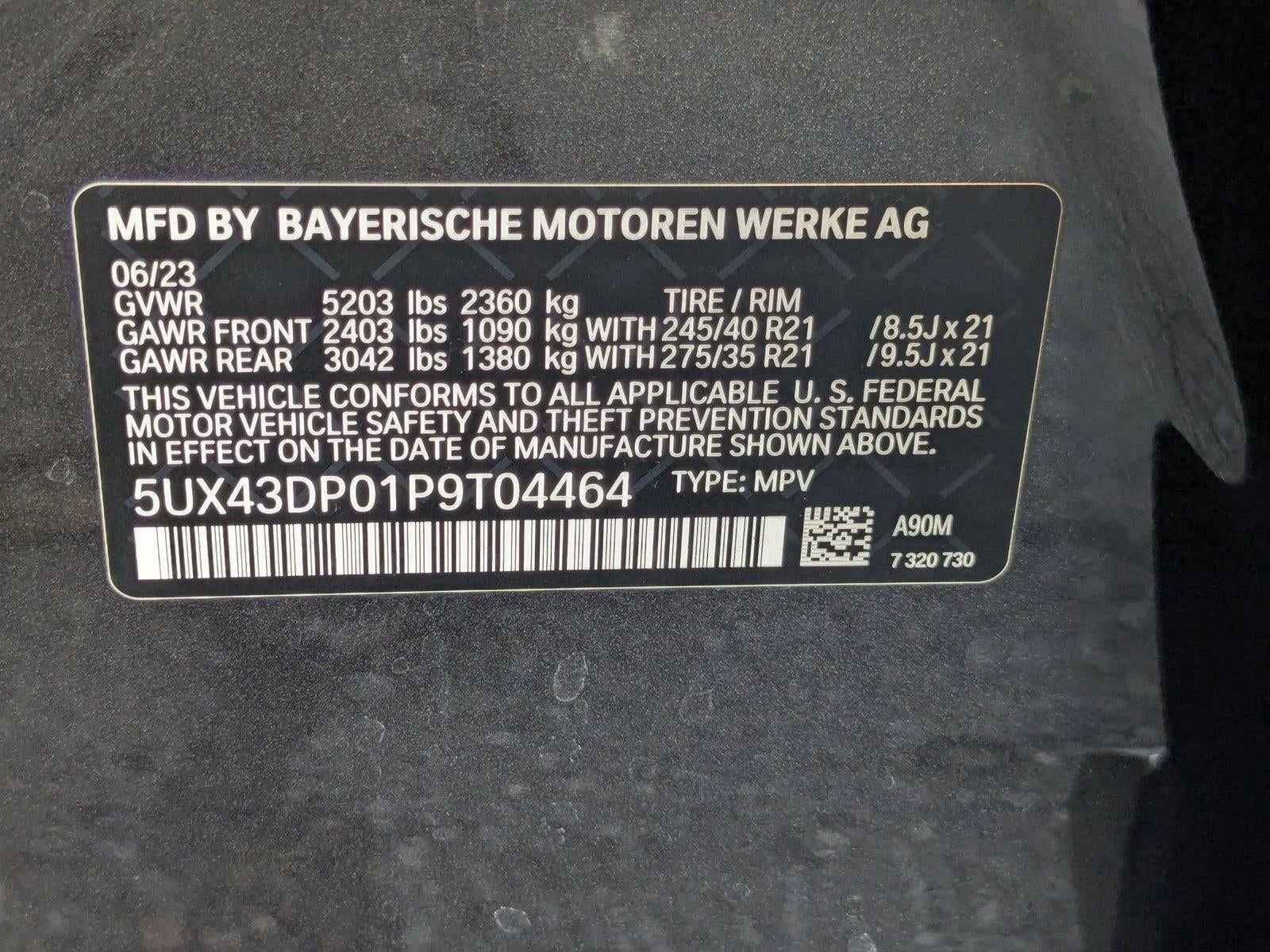 2023 BMW X3 sDrive30i Sports Activity Vehicle