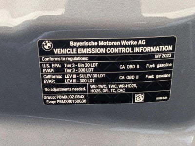 2023 BMW X3 sDrive30i Sports Activity Vehicle
