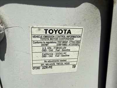 2017 Toyota Corolla L CVT (Natl)