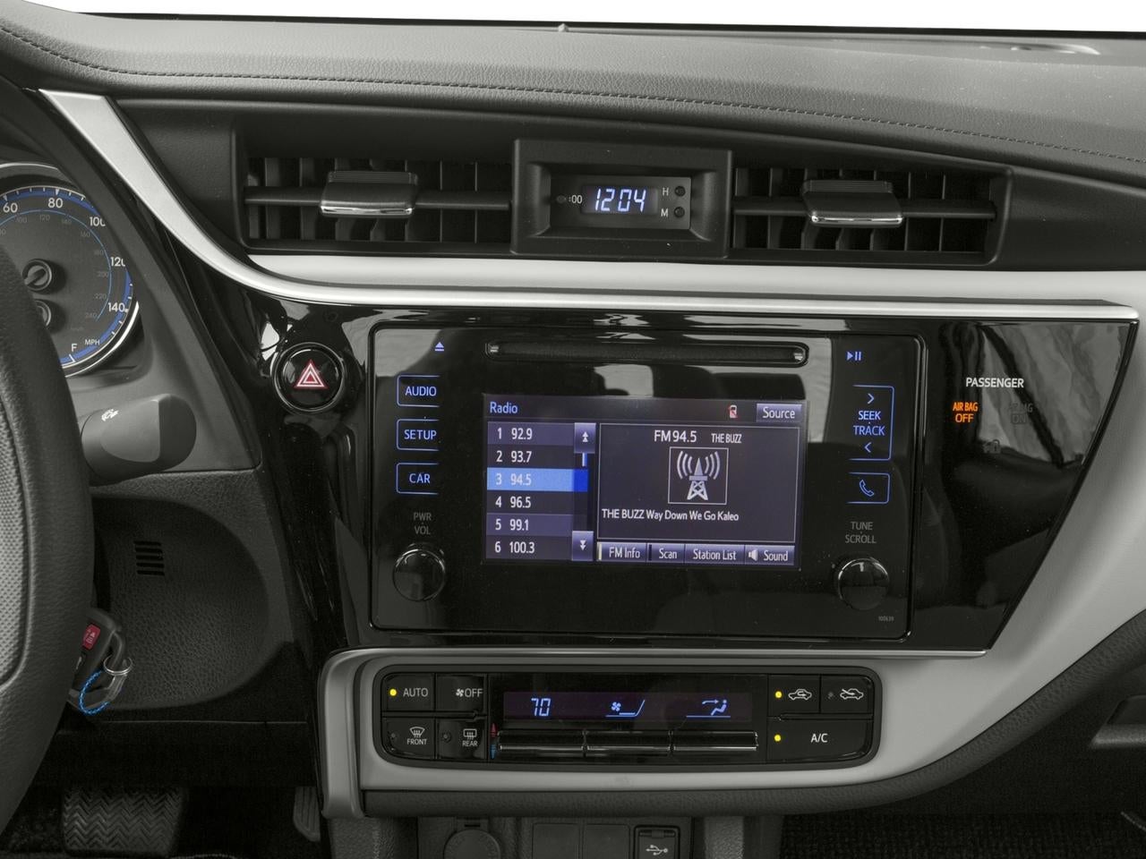 2018 Toyota Corolla XLE CVT (Natl)