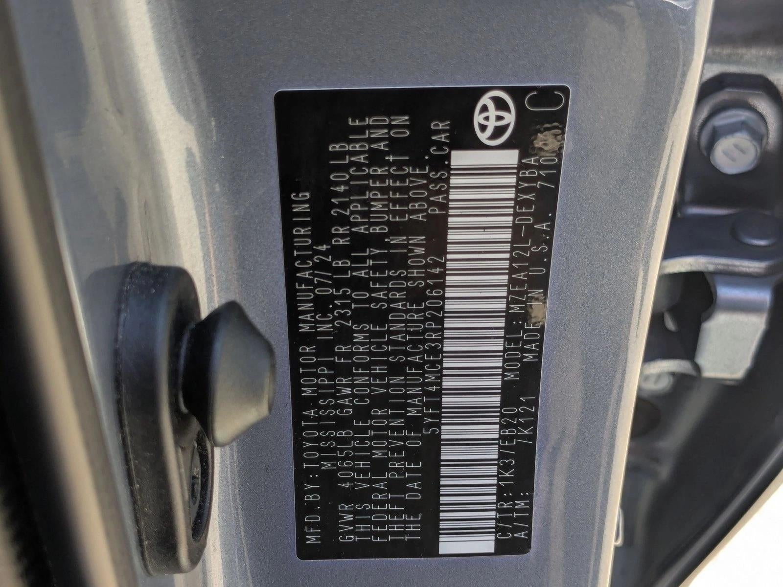 2024 Toyota Corolla XSE CVT (Natl)