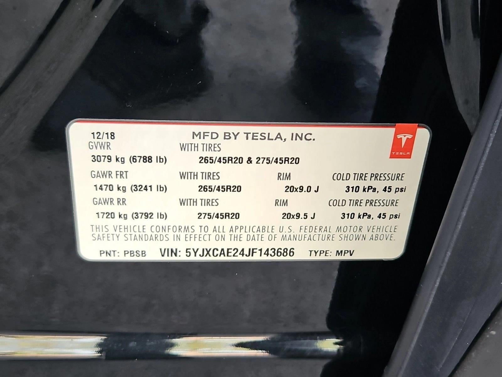 2018 Tesla Model X 100D AWD