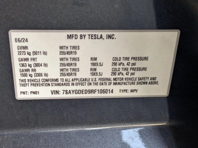 2024 Tesla Model Y Long Range RWD