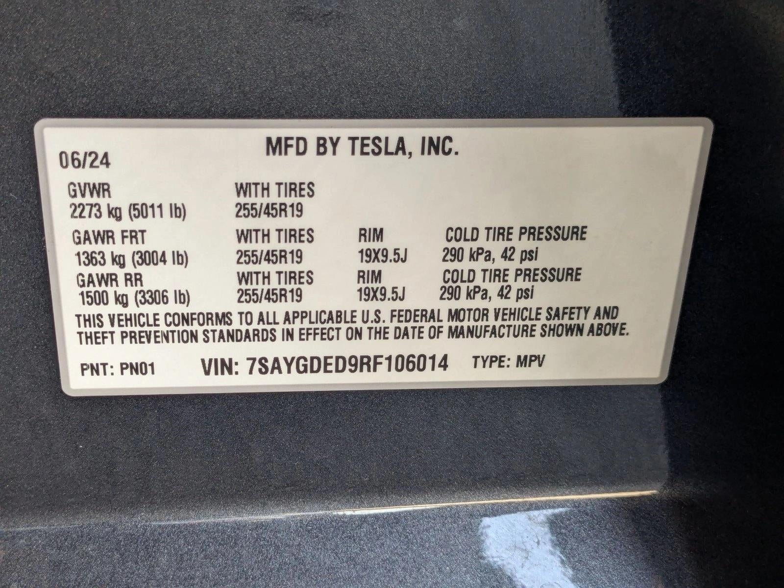 2024 Tesla Model Y Long Range RWD