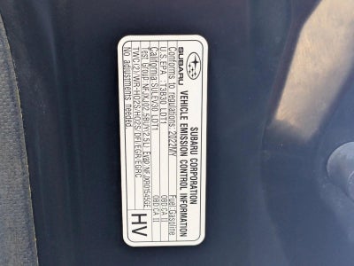 2022 Subaru Crosstrek Limited CVT