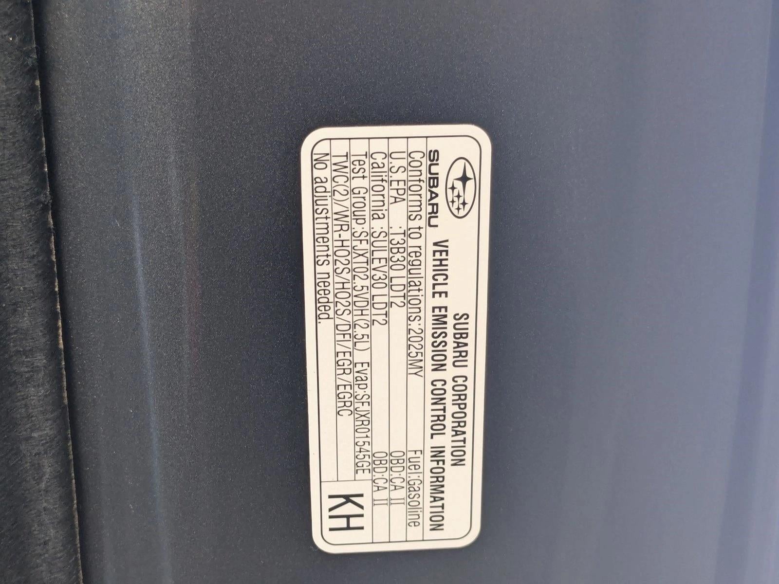2025 Subaru Forester Limited AWD