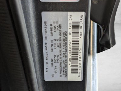 2016 Mazda Mazda3 4dr Sdn Man i Sport