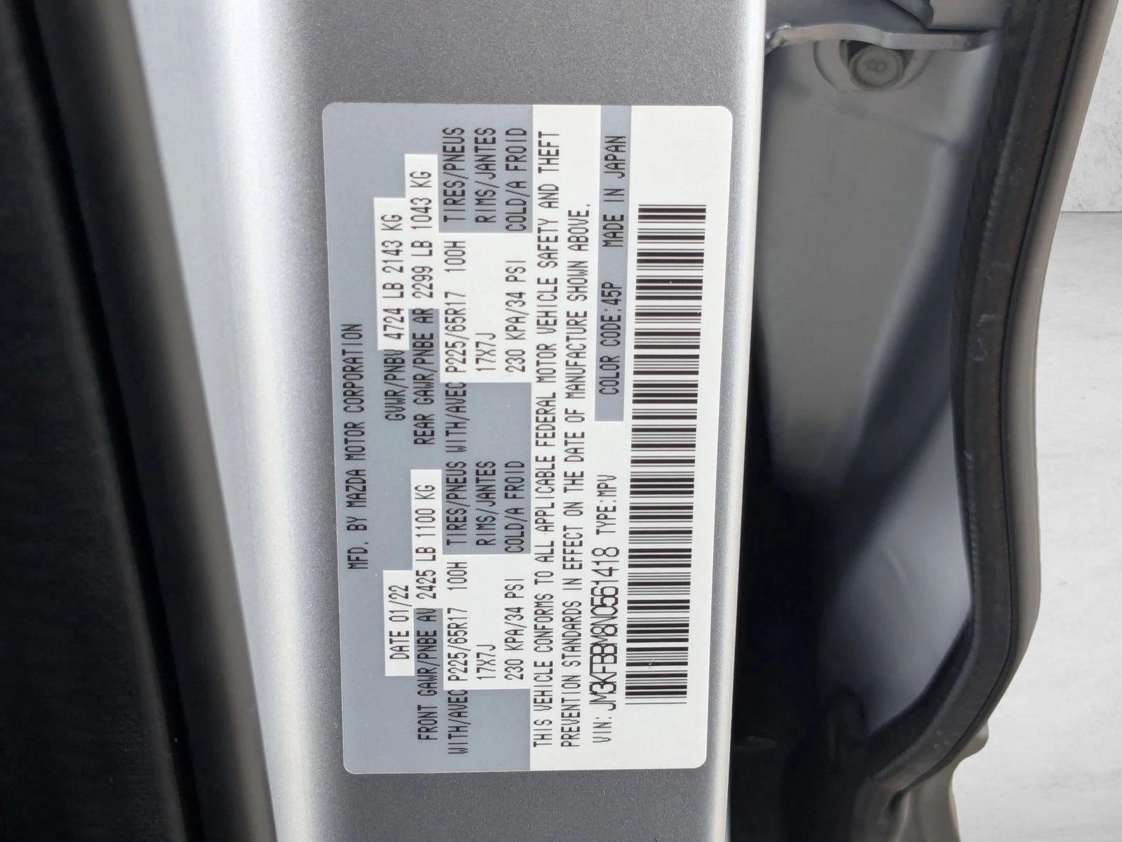 2022 Mazda Mazda CX-5 2.5 S Select Package AWD