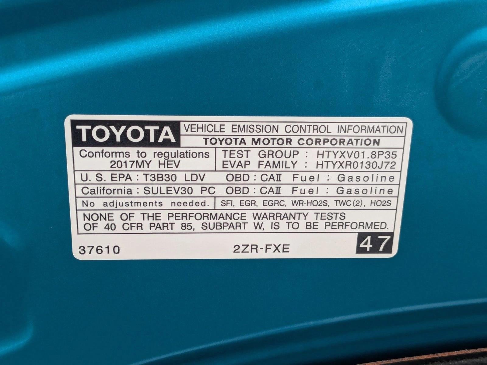 2017 Toyota Prius Prime Premium (Natl)