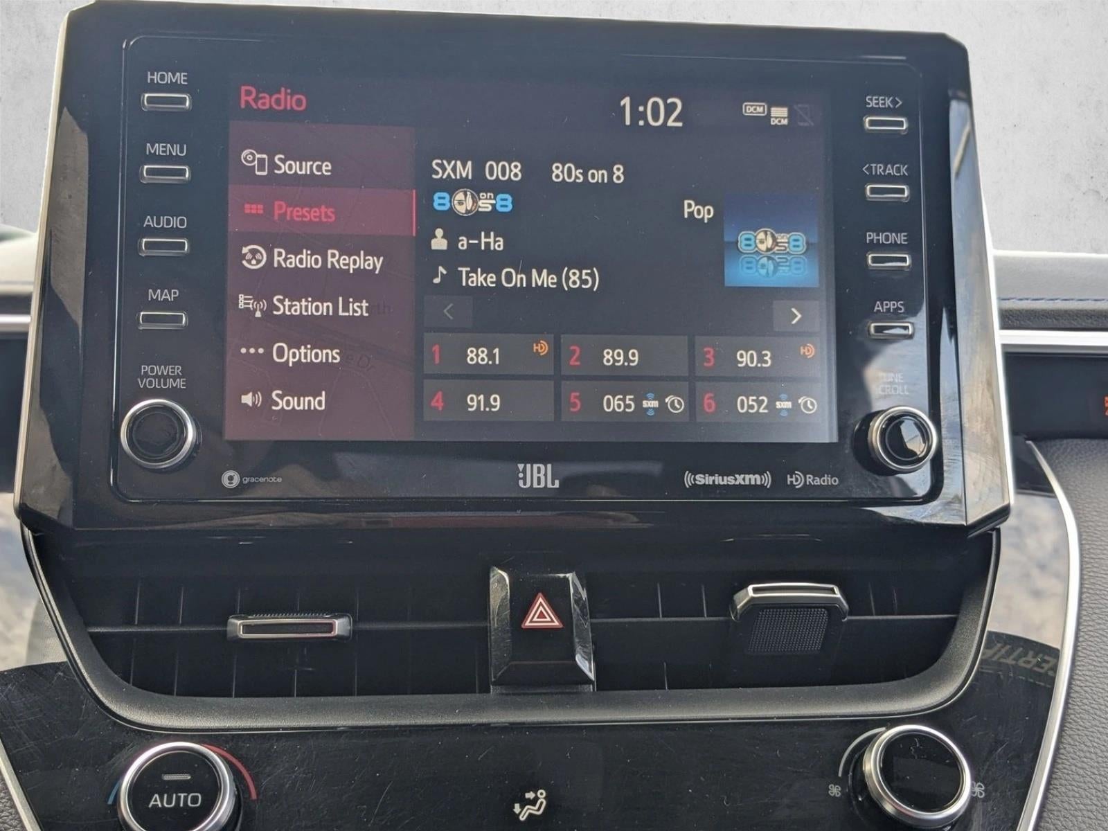 2021 Toyota Corolla XSE CVT (Natl)