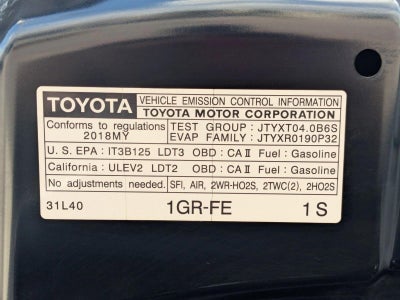 2018 Toyota 4Runner TRD Off Road Premium 4WD (Natl)