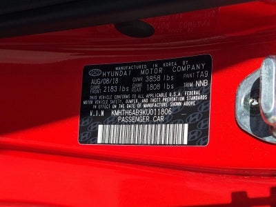 2019 Hyundai VELOSTER Turbo DCT
