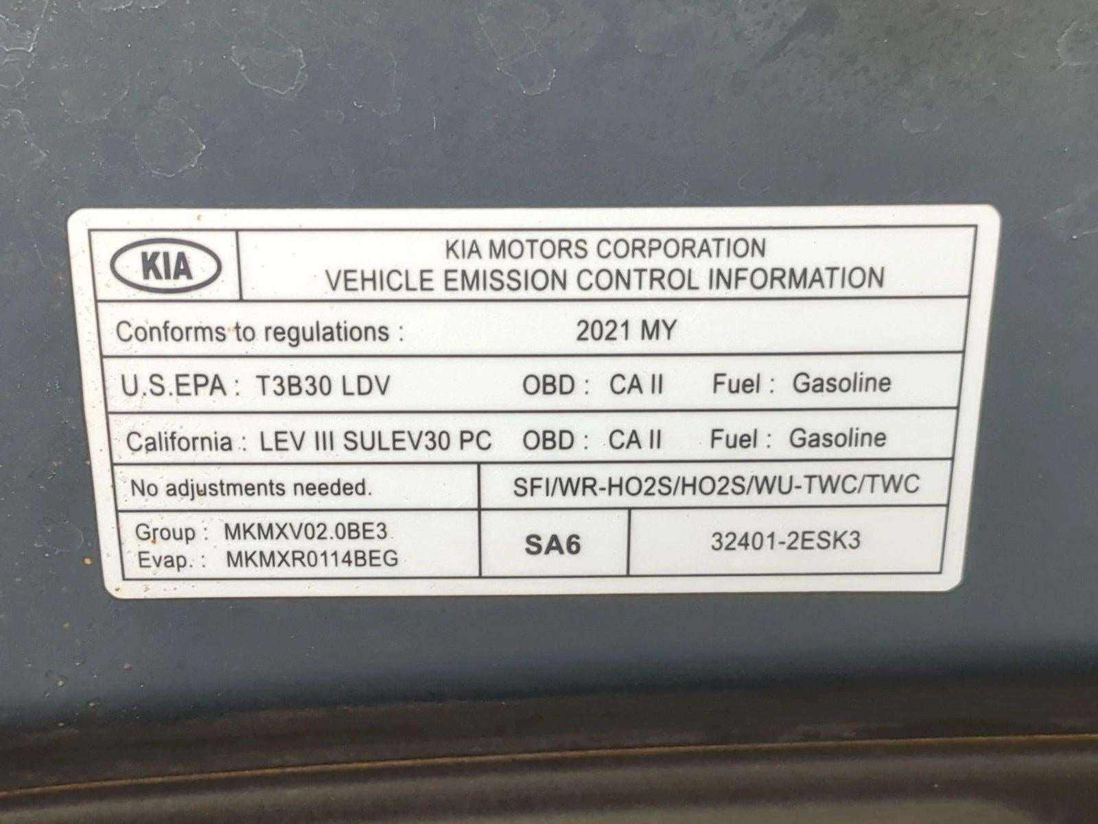 2021 Kia Soul S IVT