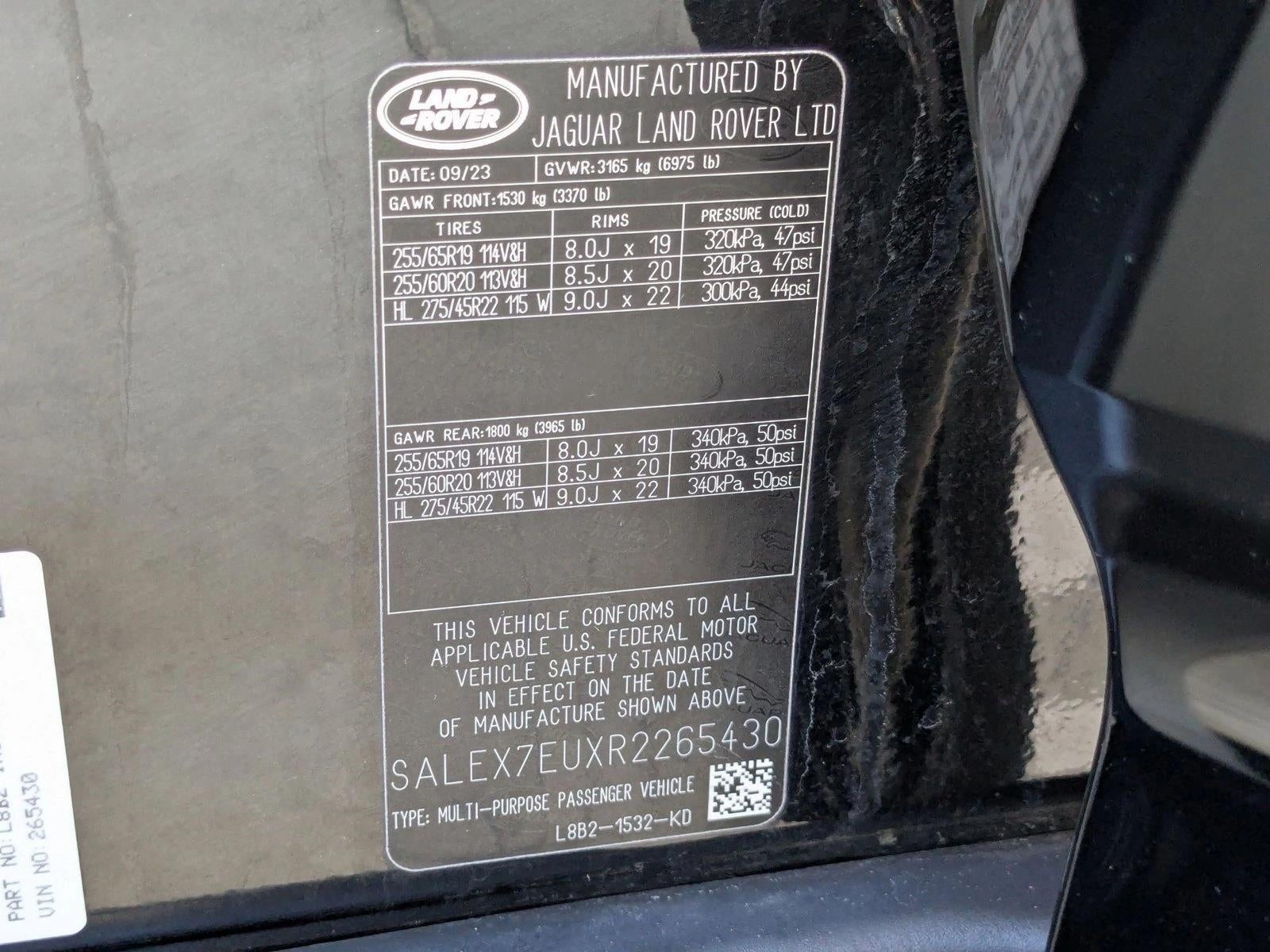 2024 Land Rover Defender 110 P400 X