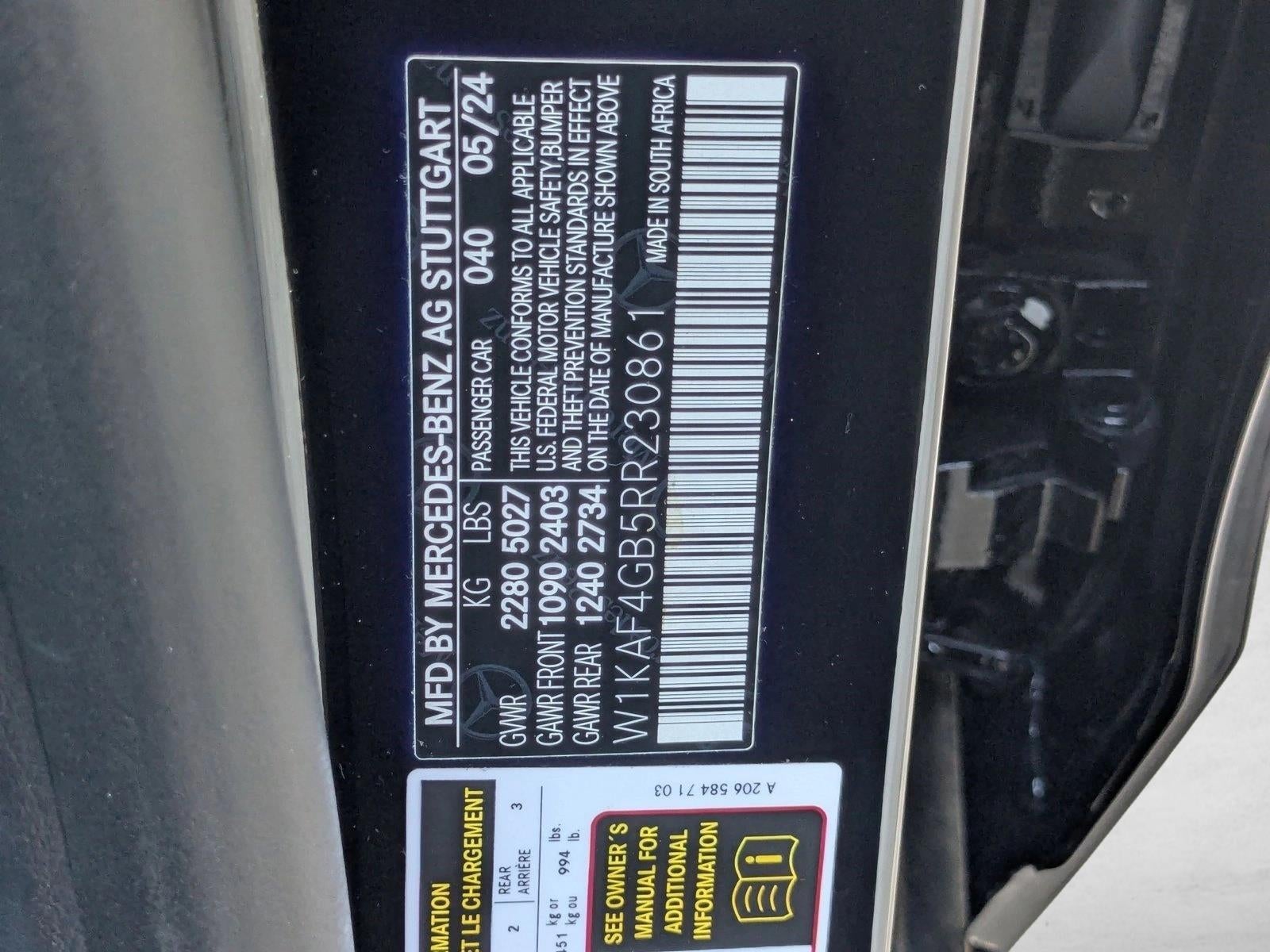 2024 Mercedes-Benz C-Class C 300 Sedan