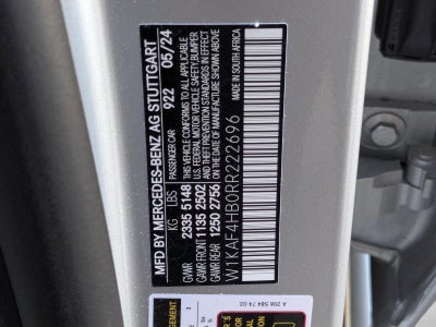 2024 Mercedes-Benz C-Class C 300 4MATIC® Sedan