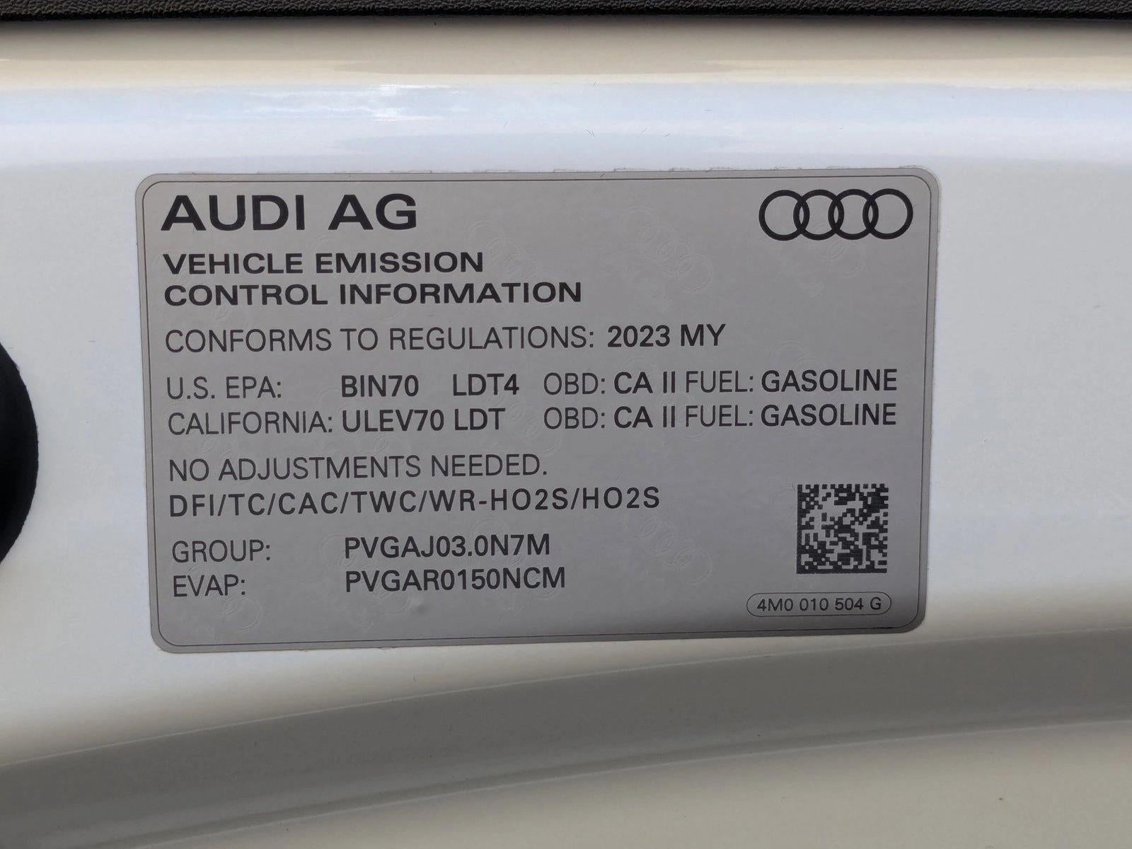 2023 Audi Q8 Premium 55 TFSI quattro