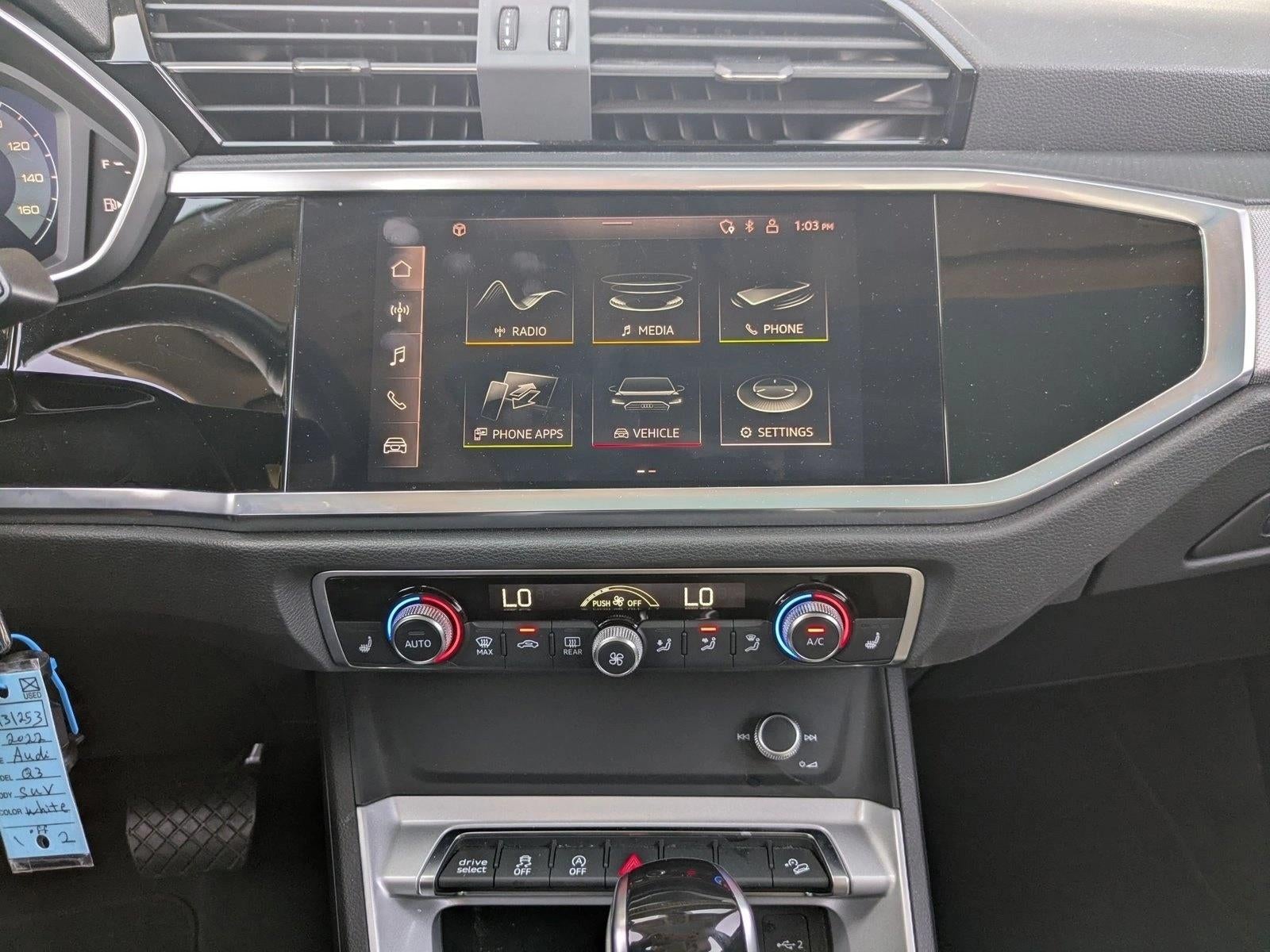 2022 Audi Q3 S line Premium 45 TFSI quattro