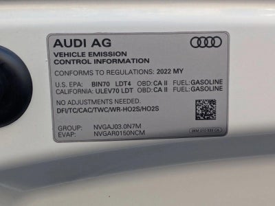 2022 Audi Q8 Premium Plus 55 TFSI quattro