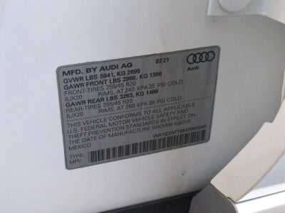 2021 Audi Q5 Premium 55 TFSI e quattro