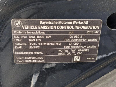 2018 BMW 530e iPerformance Plug-In Hybrid