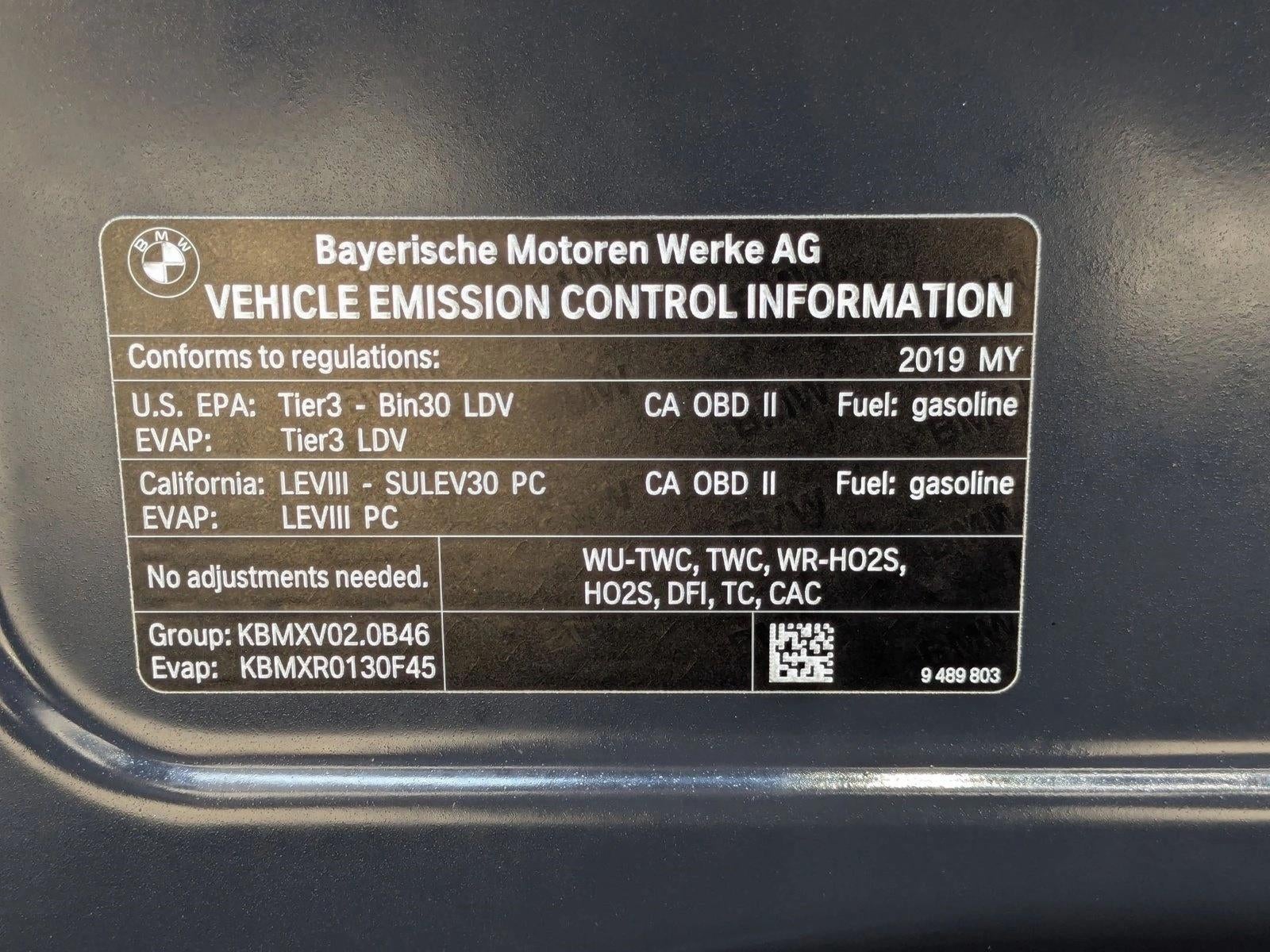 2019 BMW X1 sDrive28i Sports Activity Vehicle