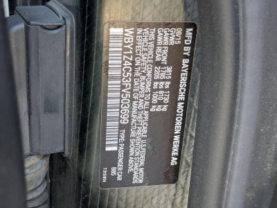 2015 BMW i3 4dr HB w/Range Extender