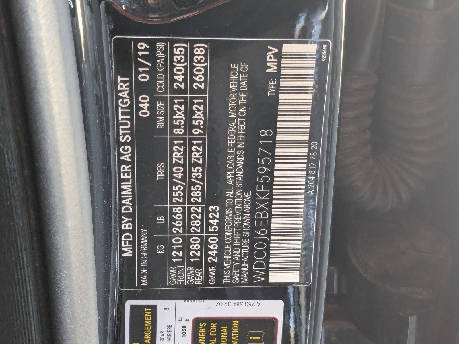 2019 Mercedes-Benz GLC AMG® GLC 43 4MATIC® Coupe