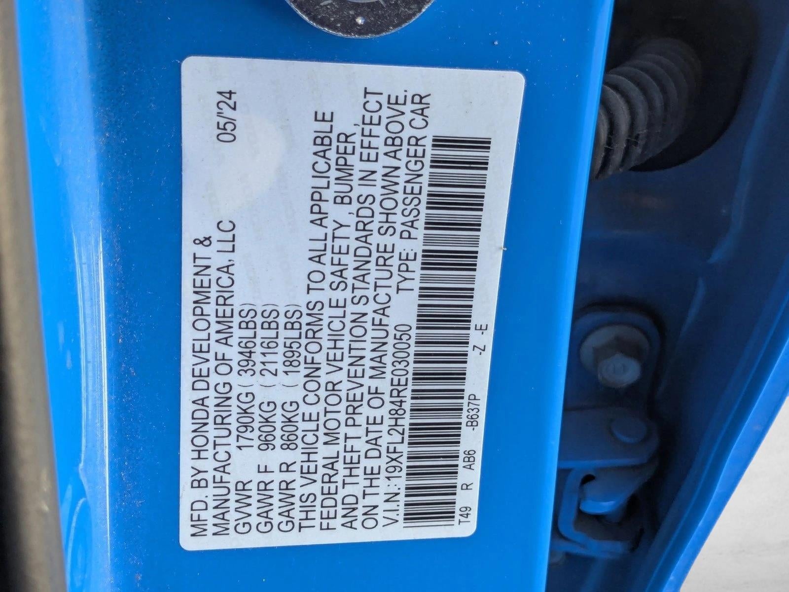 2024 Honda Civic Hatchback Sport CVT